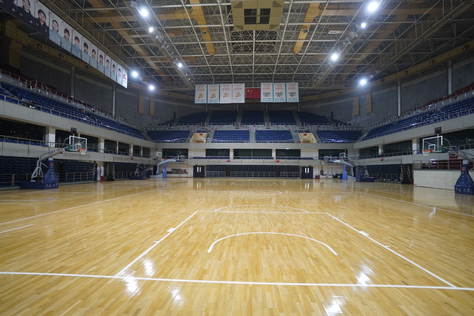 首钢篮球中心现场图